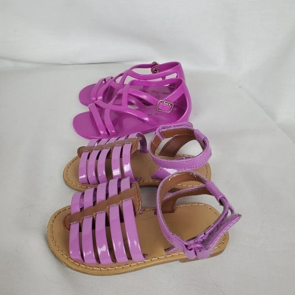 Toddler sz 5 sandals Lot Old Navy, Crazy 8